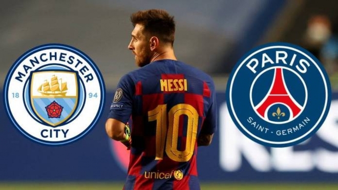 Man City quyết cạnh tranh với PSG thương vụ Messi - Ảnh 1.