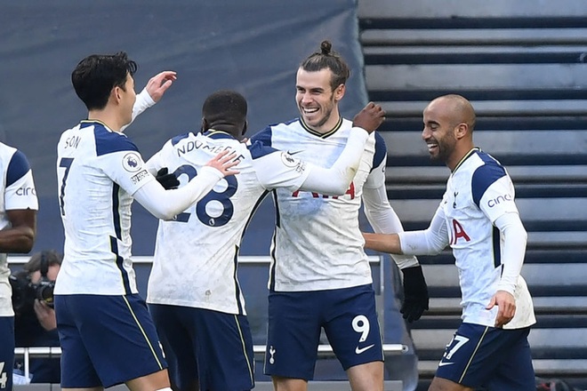 Bale ghi 2 bàn, kiến tạo 1 bàn giúp Tottenham thắng đậm - Ảnh 1.