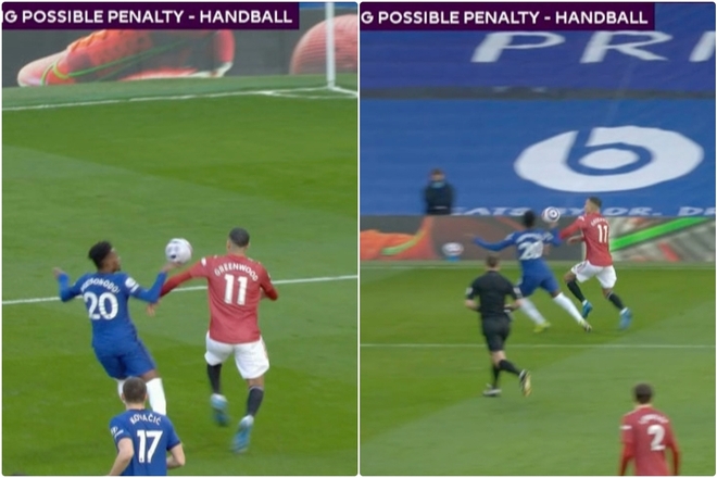 Cận cảnh: VAR gây tranh cãi, MU bị từ chối phạt đền trước Chelsea - Ảnh 1.