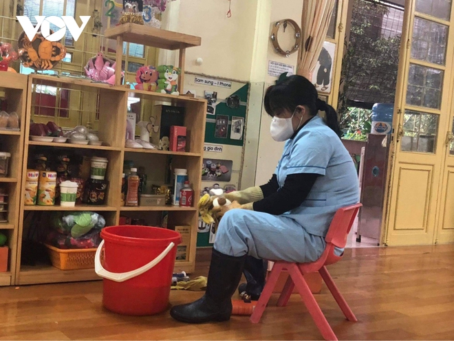 Trường học vệ sinh khử tr&ugrave;ng, sẵn s&agrave;ng đ&oacute;n học sinh đi học trở lại sau Tết &acirc;m lịch - Ảnh 16.