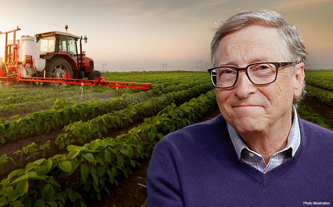 Bill Gates sở hữu nhiều đất nông nghiệp nhất nước Mỹ. Ảnh: Fox Business