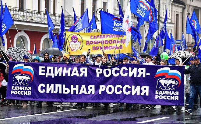 Thăm dò Levada: Tỉ lệ ủng hộ đảng cầm quyền Nga thấp đáng báo động - Ông Putin nên lo lắng?