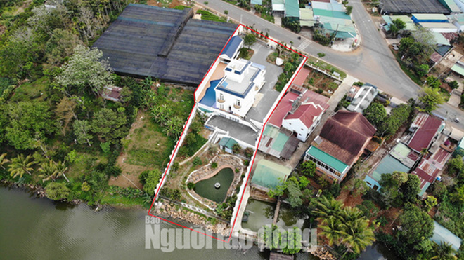Thanh tra Sở Xây dựng Lâm Đồng vào cuộc xử lý vụ biệt thự khủng xây không phép - Ảnh 4.