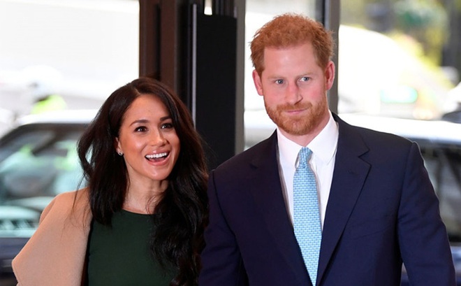 Cô Meghan Markle và Hoàng tử Anh Harry. Ảnh: ITN