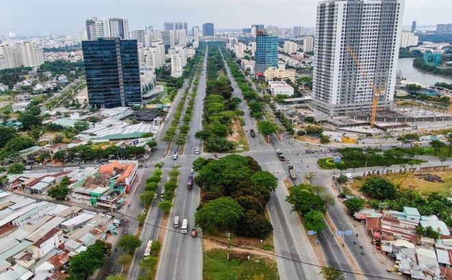 Trong giai đoạn 2021-2025 sẽ chuyển huyện Hóc Môn, Bình Chánh, Nhà Bè thành quận - trong ảnh là 1 góc huyện Nhà Bè hiện nay (Ảnh minh họa từ Internet).