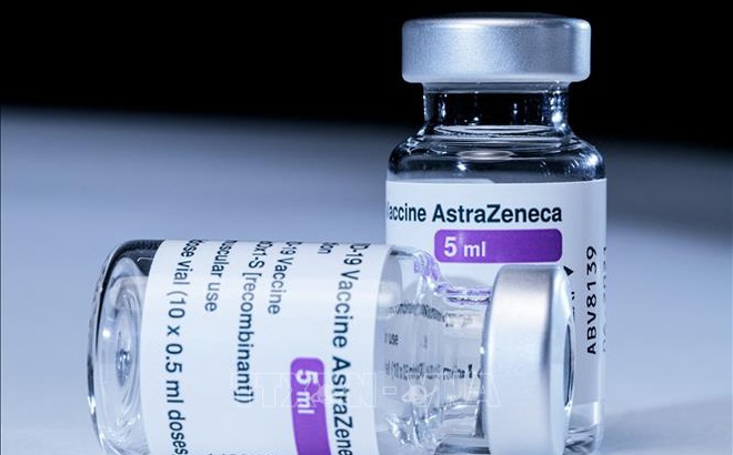 Vaccine ngừa COVID-19 của AstraZeneca. Ảnh: AFP/TTXVN