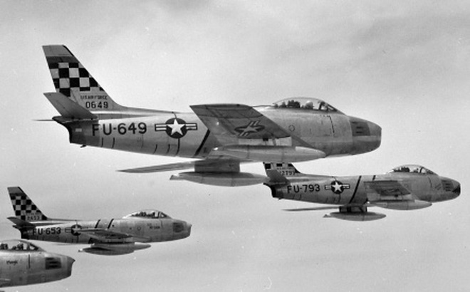 Biên đội F-86 “Sabre” của Không quân Mỹ; Nguồn: RBTH