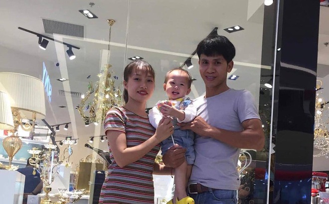 Chị Phùng Thị Thủy với chồng và con. Nguồn ảnh: facebook nhân vật