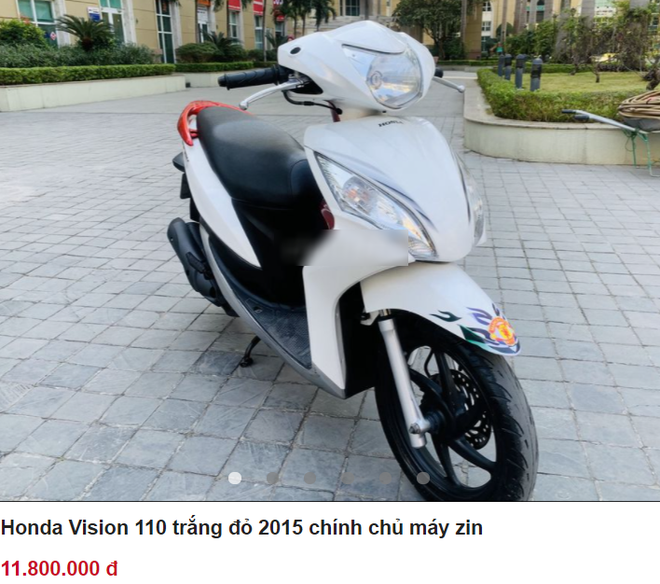 Giá xe Honda Vision chỉ 10 triệu đồng, xe đi 5 năm rẻ hơn cả Wave Alpha có nên quất? - Ảnh 2.