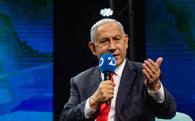 Thủ tướng Israel Benjamin Netanyahu tuyên bố ông sẽ "thắng kiện" phiên tòa xét xử ông. Ảnh: I14news