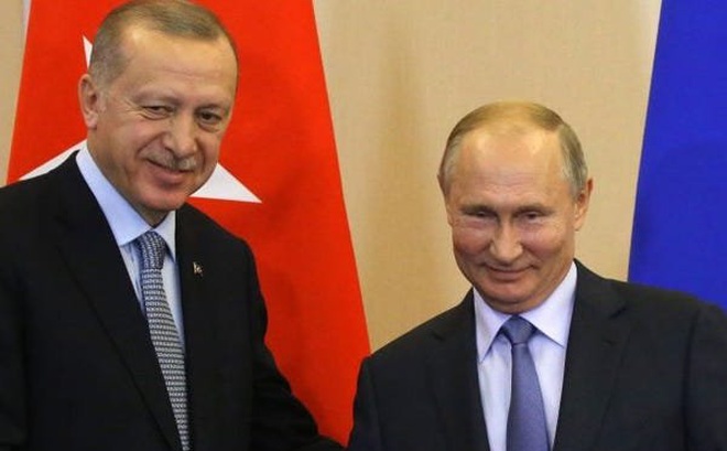 Tổng thống Thổ Nhĩ Kỳ và người đồng cấp Nga