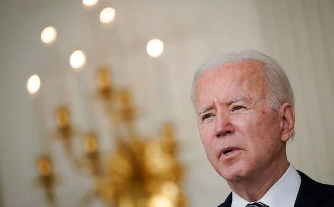 Ông Biden nhận định vụ phóng tên lửa mới của Triều Tiên là bình thường. Ảnh: BBC