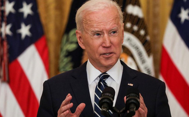 Tổng thống Joe Biden đặt mục tiêu tiêm phòng Covid-19 mới: 200 triệu mũi trong 100 ngày đầu nắm quyền. Ảnh: Reuters