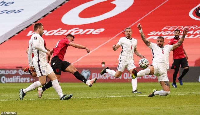 Anh thắng nhàn Albania 2-0 ở vòng loại World Cup 2022 - Ảnh 1.