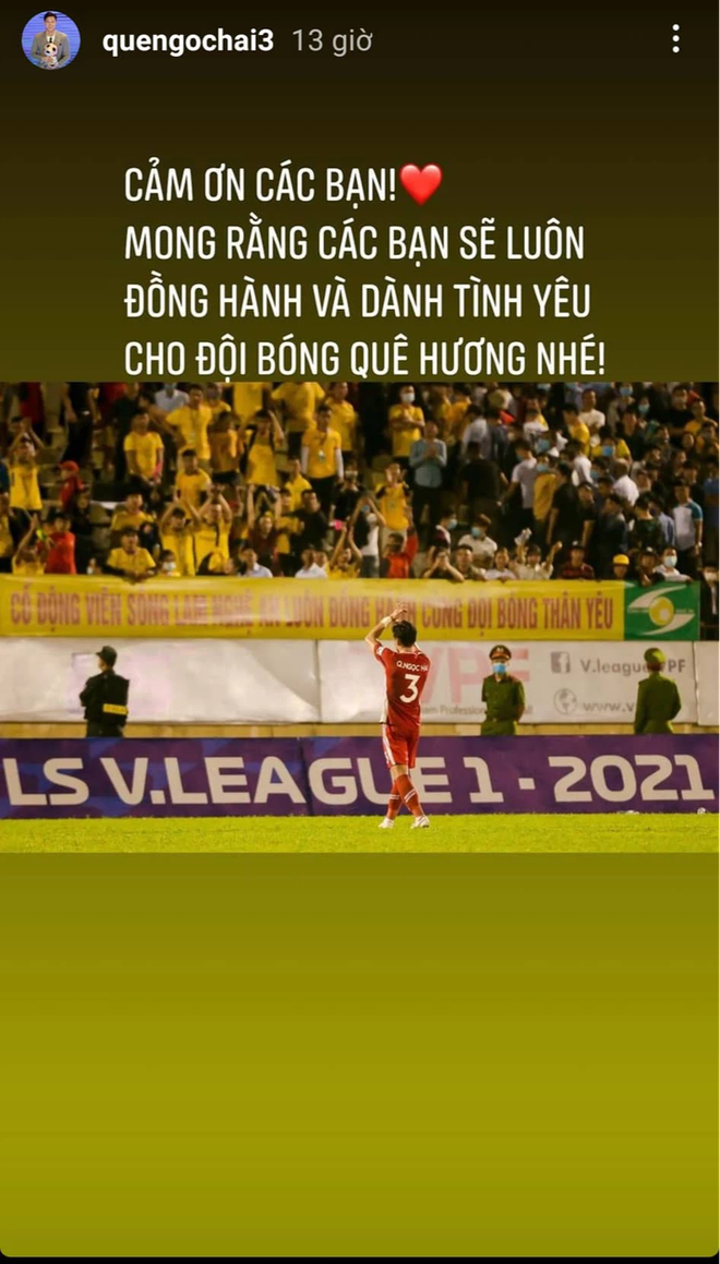 Cầu thủ Nghệ An ở Viettel nói lời yêu thương với đội bóng xứ Nghệ sau trận thắng trên sân Vinh - Ảnh 3.
