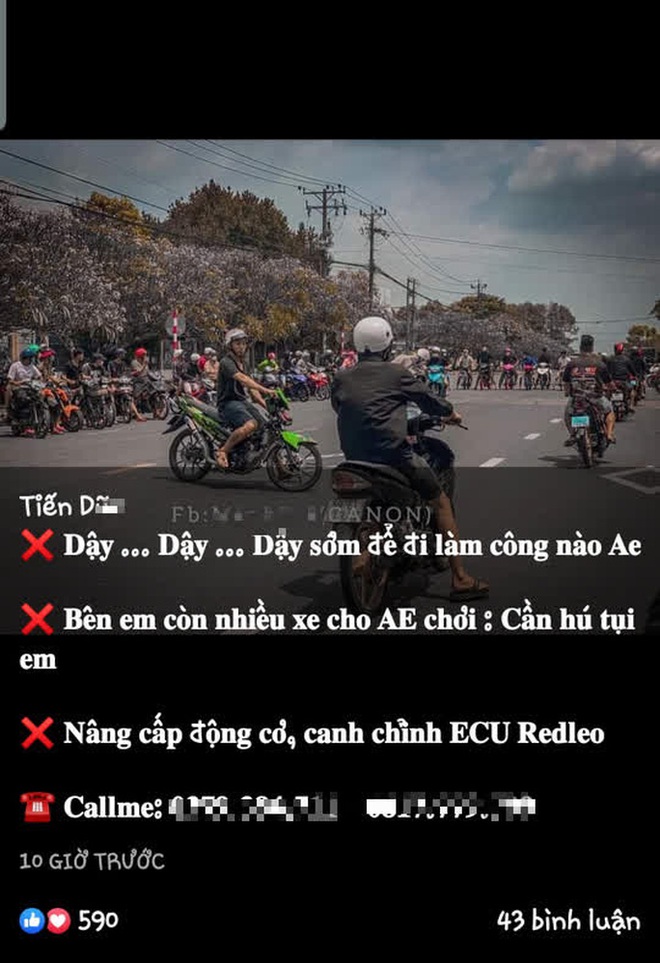Cục CSGT làm việc với 2 Facebooker từng khoe chặn cao tốc TP HCM - Long Thành - Dầu Giây để đua xe - Ảnh 3.