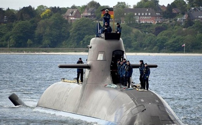 Tàu ngầm của Đức. (Ảnh: TASS)