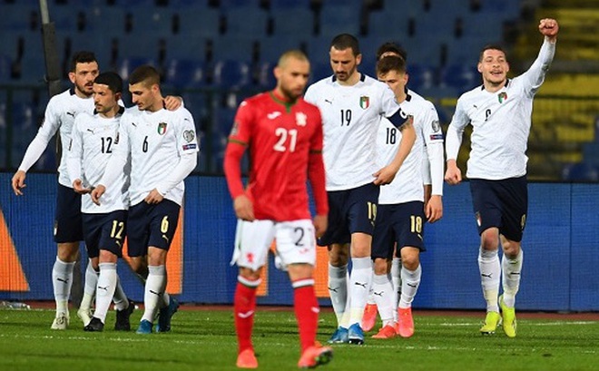 Italia đã có chiến thắng thứ 2 liên tiếp ở vòng loại World Cup