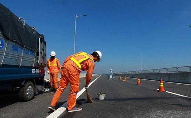 Cao tốc Đà Nẵng - Quảng Ngãi được sửa chữa vào năm 2018, sau hơn 1 tháng thông xe toàn tuyến. Ảnh: Nguyễn Thành