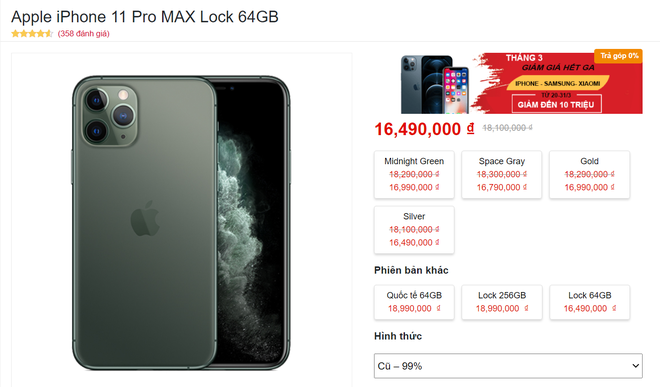 iPhone 11 Pro Max bất ngờ giảm giá và sự thật phía sau - Ảnh 1.