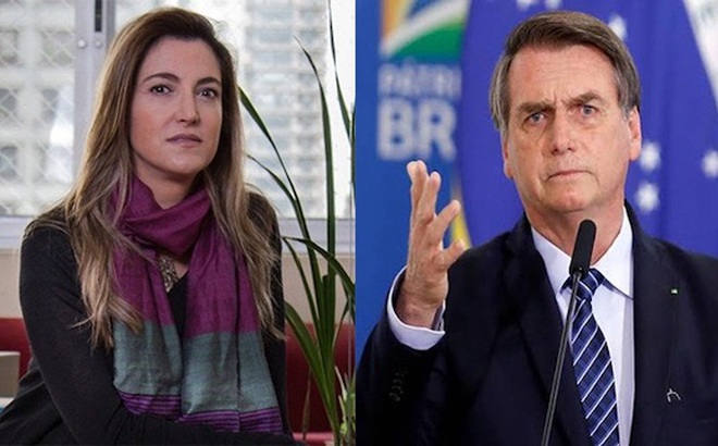 Tổng thống Jair Bolsonaro phải bồi thường 3.473 USD vì nói nữ nhà báo "đổi tình lất tin". Ảnh: Portal