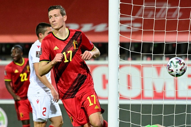 Không cần De Bruyne và Lukaku, Bỉ vẫn vùi dập Belarus bằng chiến thắng siêu đậm 8-0 - Ảnh 2.