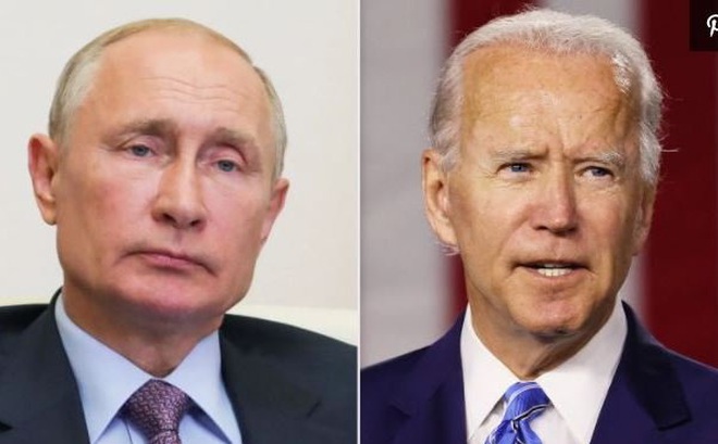 Tổng thống Nga Putin và người đồng cấp Mỹ Joe Biden