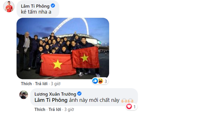 Xuân Trường chia sẻ hình ảnh 7 năm trước ở sân Wembley, Duy Mạnh cảm thán: Ôi ngày xưa với bao mộng mơ - Ảnh 2.