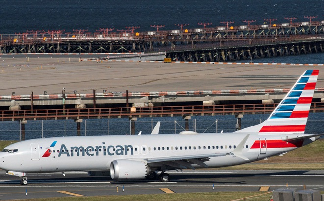 Một chiếc máy bay của hãng hàng không American Airlines. Ảnh: Reuters
