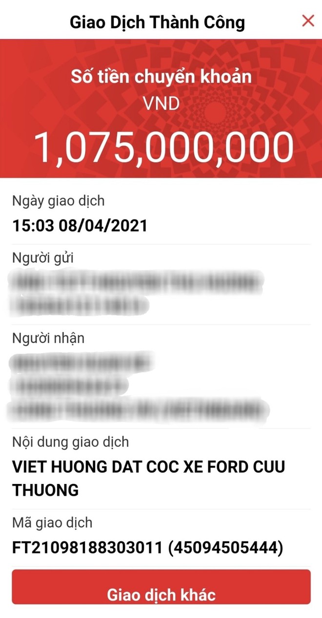 Nói là làm, NS Việt Hương chuyển khoản nóng 1 tỷ đồng đặt cọc mua xe cứu thương ủng hộ ông Đoàn Ngọc Hải - Ảnh 2.