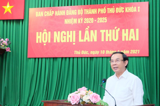 Bí thư Nguyễn Văn Nên: Cấp bách đề xuất cơ chế đặc thù cho TP Thủ Đức - Ảnh 1.