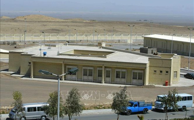 Nhà máy điện hạt nhân Natanz, nằm cách thủ đô Tehran, Iran khoảng 270 km về phía Nam. Ảnh tư liệu: AFP/TTXVN