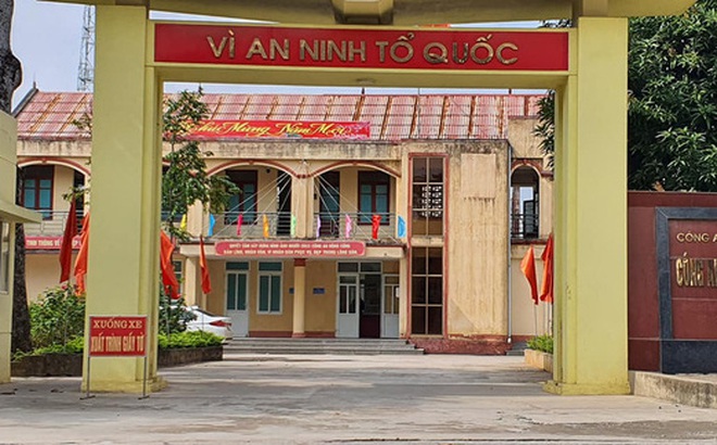 Công an huyện Nông Cống - nơi đại úy Nguyễn Thế Thao đang công tác