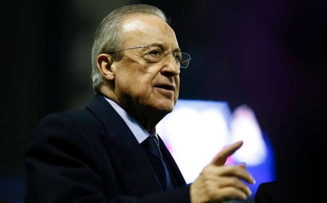 Ông Florentino Perez tái đắc cử Chủ tịch Real Madrid (Ảnh: Getty).