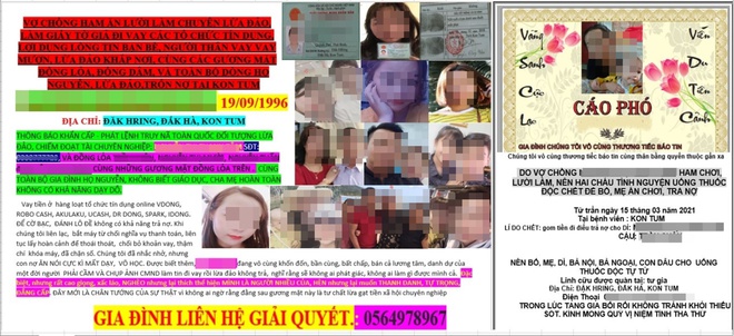 Vay 1,5 triệu qua app, 2 tháng sau thành món nợ 60 triệu đồng, người thân bị dán cáo phó - Ảnh 2. Vay 1,5 triệu qua app, 2 tháng sau thành món nợ 60 triệu đồng, người thân bị dán cáo phó - Ảnh 2.