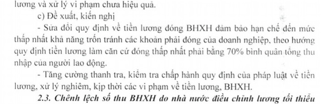 Đề xuất mức đóng bảo hiểm xã hội trên căn cứ lương tối thiểu bằng 70% thu nhập - Ảnh 2.