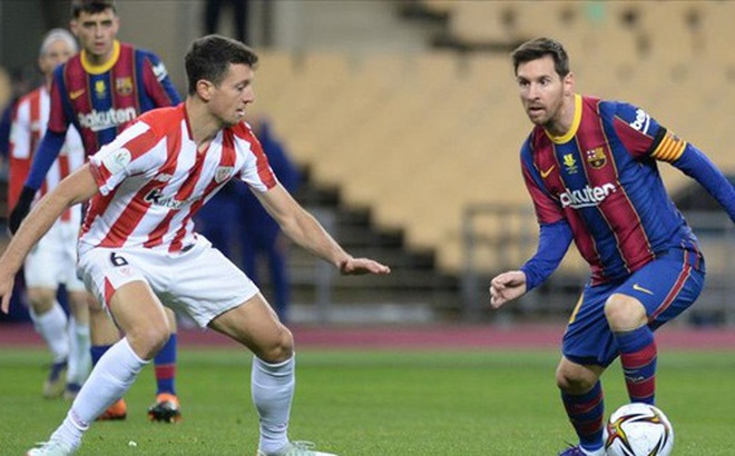 Leo Messi có cơ hội rửa mối hận thua Bilbao trận Siêu cúp Tây Ban Nha hồi tháng 1