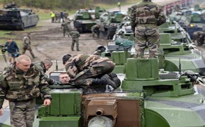 NATO bí mật 'ém' lực lượng tấn công sát biên giới Nga. Ảnh minh họa