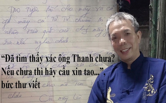Bí ẩn những lá thư hỏi "tìm thấy xác chưa" trong vụ người chồng mất tích ly kỳ ở Thanh Hóa
