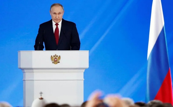 Tổng thống Nga V.Putin (Ảnh: Gazeta.ru)