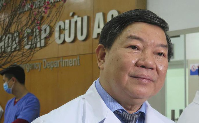Bị can Nguyễn Quốc Anh thời điểm là Giám đốc Bệnh viện Bạch Mai.
