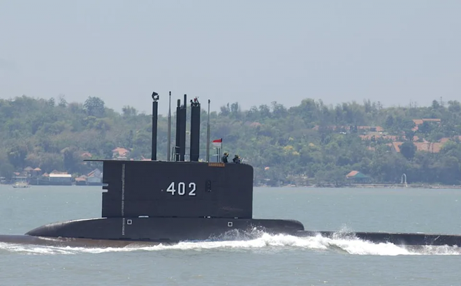 Tàu ngầm KRI Nanggala-402 của Hải quân Indonesia. Ảnh: Getty