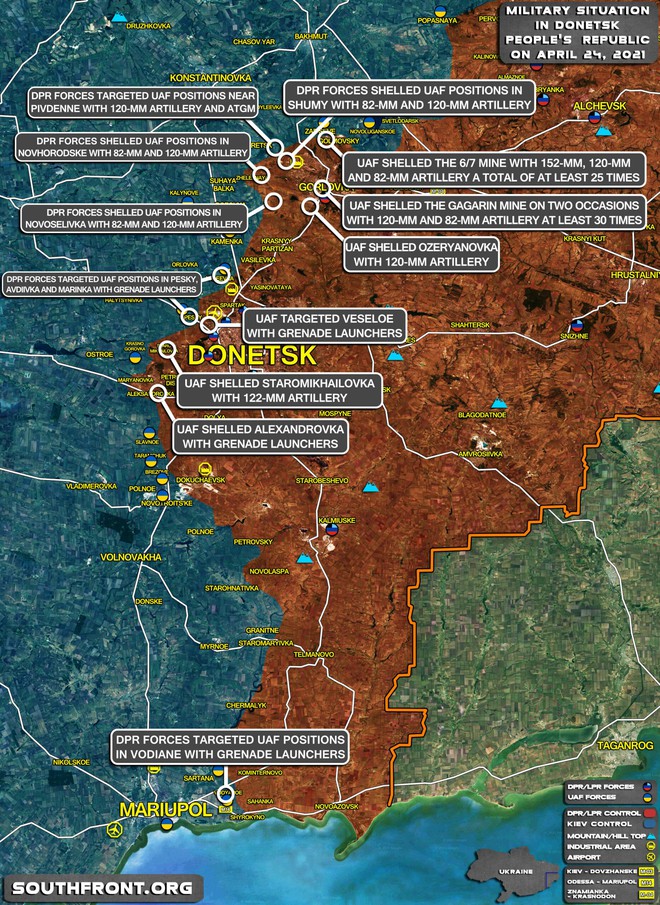 Tổng thống Putin ra tuyên bố nóng về Crimea - Nga vừa rút quân Ukraine liền tấn công dữ dội vào Donbass - Ảnh 1.