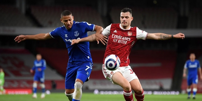  Trắng tay trước Everton, Arsenal xa dần top 4 Ngoại hạng Anh  - Ảnh 2.