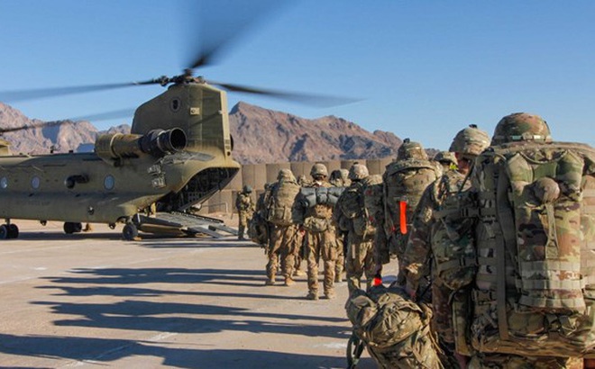 Binh lính Mỹ ở Afghanistan.