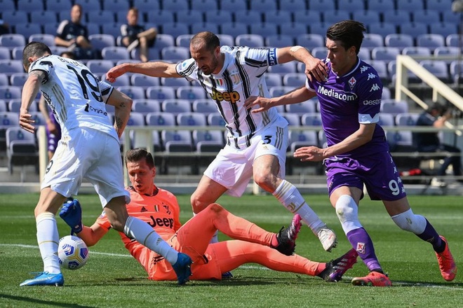 Ronaldo mờ nhạt, Juventus nhọc nhằn hòa Fiorentina - Ảnh 1.