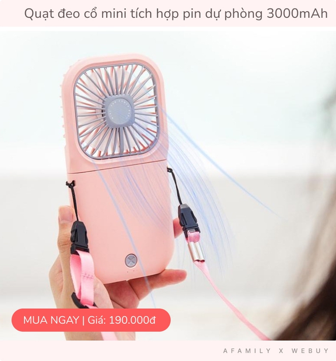 Test nhanh quạt mini đeo cổ 170k đang hot: Tiện lợi, nhỏ xinh nhưng cái quan trọng nhất lại hơi đuối - Ảnh 11.