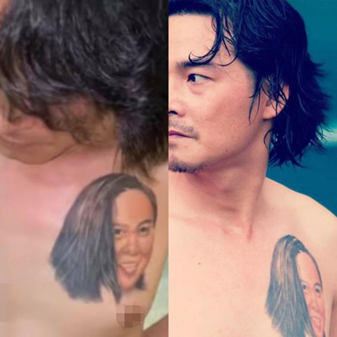 TiTi bị nghi xăm ngực hình Nhật Kim Anh khán giả gọi tên loạt sao Việt