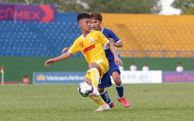 Kết quả U19 Quảng Nam vs U19 Hà Nội: Giành vé nhọc nhằn - Ảnh 1.