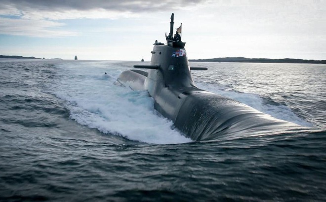Tàu ngầm hiện đại U-36 của hải quân Đức được trang bị công nghệ Nga. Ảnh: Bild
